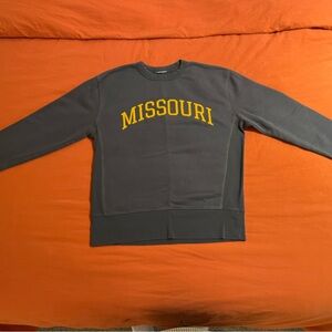 Gray Missouri (Mizzou) Champion Sweatshirt
